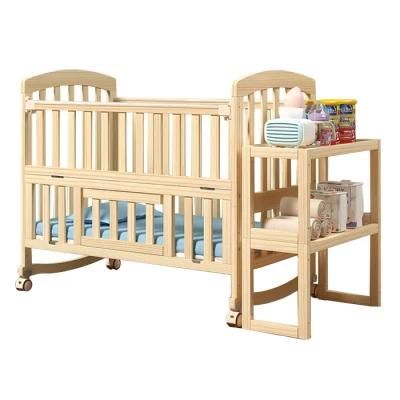 Manufacturer Custom Baby Bed Cot Nursery Furniture for Growing