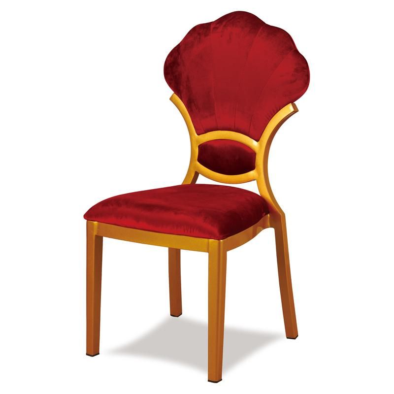 Foshan Top Furniture Stackable Design Metal Chairs