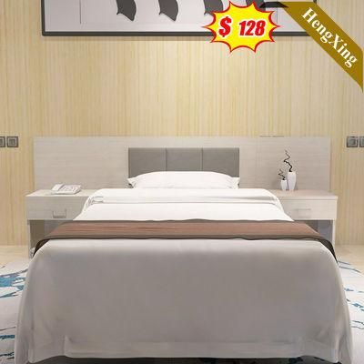 Modern Commercial Wooden Hotel Bedroom Furniture Mattress Sofa Set Air Double King Size Single Beds