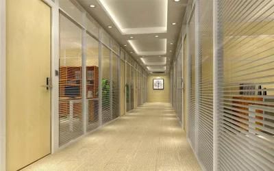 Factory Supply Glass Partition Office Partition New Type School Office 65mm Movable Soundproof Partition
