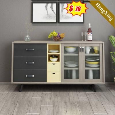 Latest Style Wooden Design China Factory Wholesale Office Living Room Furniture Kitchen Storage Drawers Cabinet