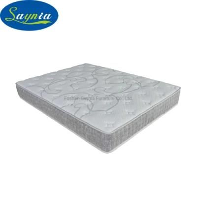Apartment Bedroom Furniture Mattress with Pocket Spring and Foam Latex Layer Modern Furniture