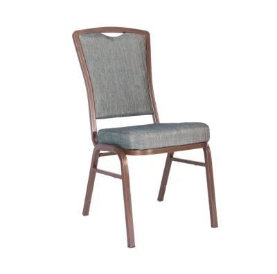 Top Furniture Metal Wedding Stacking Banquet Chair