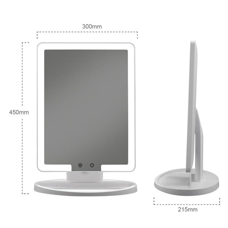 Vanity Standing Beauty Makeup Dressing Mirror with LED Touch Screen