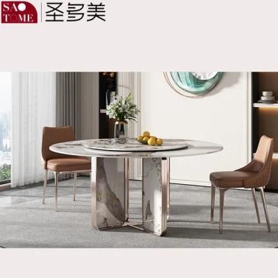 Modern Simple Multifunctional Round Dining Table