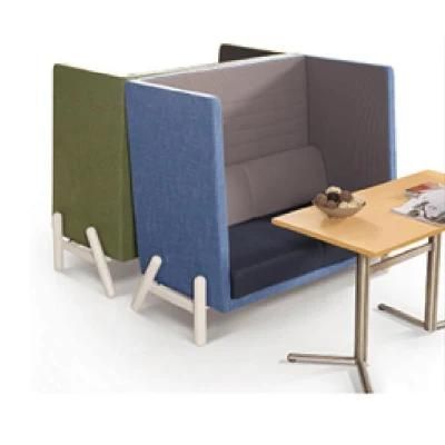New Arrival Office Leisure High Back Fabric Booth Chair for Private Meeting (SZ-SF2652-2)
