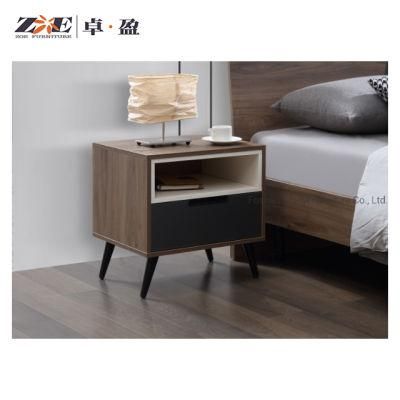 Modern Home Furniture Bedroom Furniture Set Wooden Nightstand