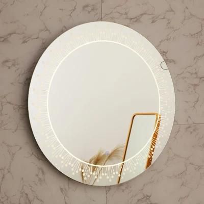 Silver Mirror, Aluminum Metal Jh Glass China Backlit Bathroom Mirror