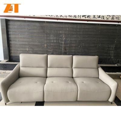 Modern Contemporary Home Furniture Customizable Genuine Leather Sofa