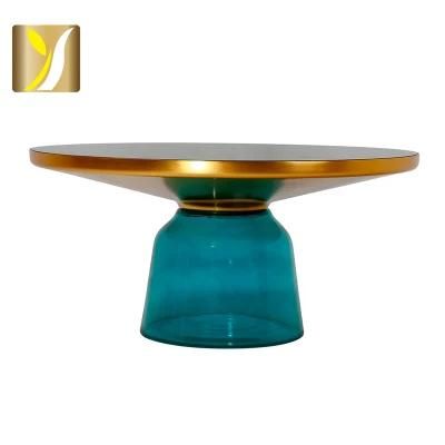 Chinese Modern Design Small Round Coffee Tea Table for Living Room