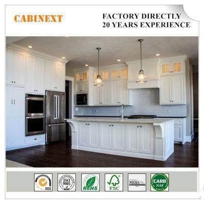 Euro Frameless Wood Kitchen Cabinets Factory Directly