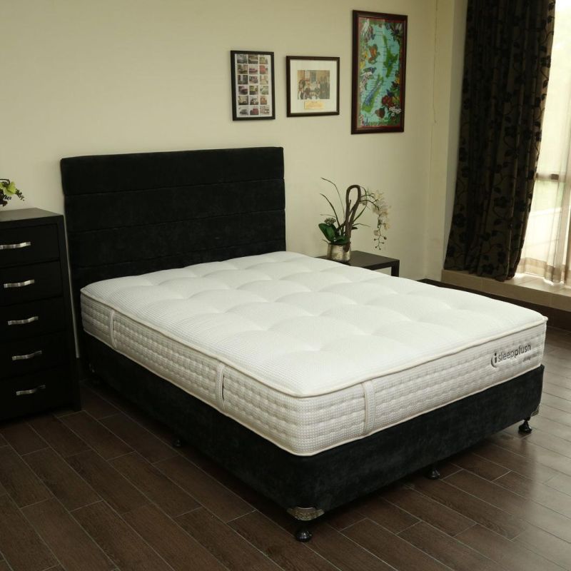 Eb21-2 Home Furniture Modern and Simple Design King Size Pocket Spring Mattress with Memory Foam and Latex