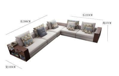 Big Size Modern Fabric Leisure Sofa Set Freely Matching Accepting Partial Selection