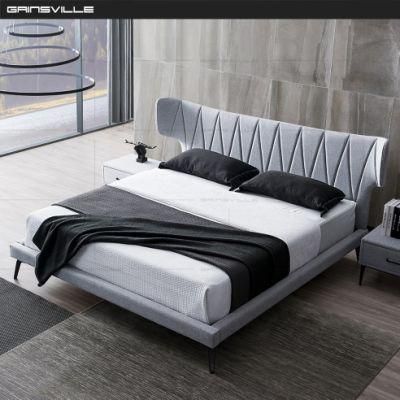Modern Home Furniture Luxury Leather Bed Soft Single Bed Gc1801
