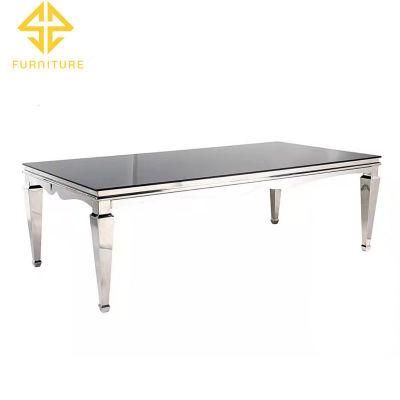 Sawa Latest Modern Design Stainless Steel Half Circle Wedding Table