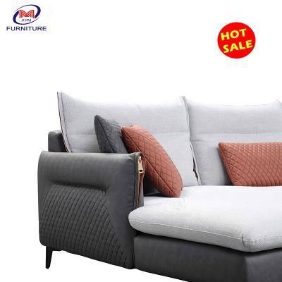 Modern Luxury Furniture Tech Cloth Fabric Couch Living Room Sofas Set Designs