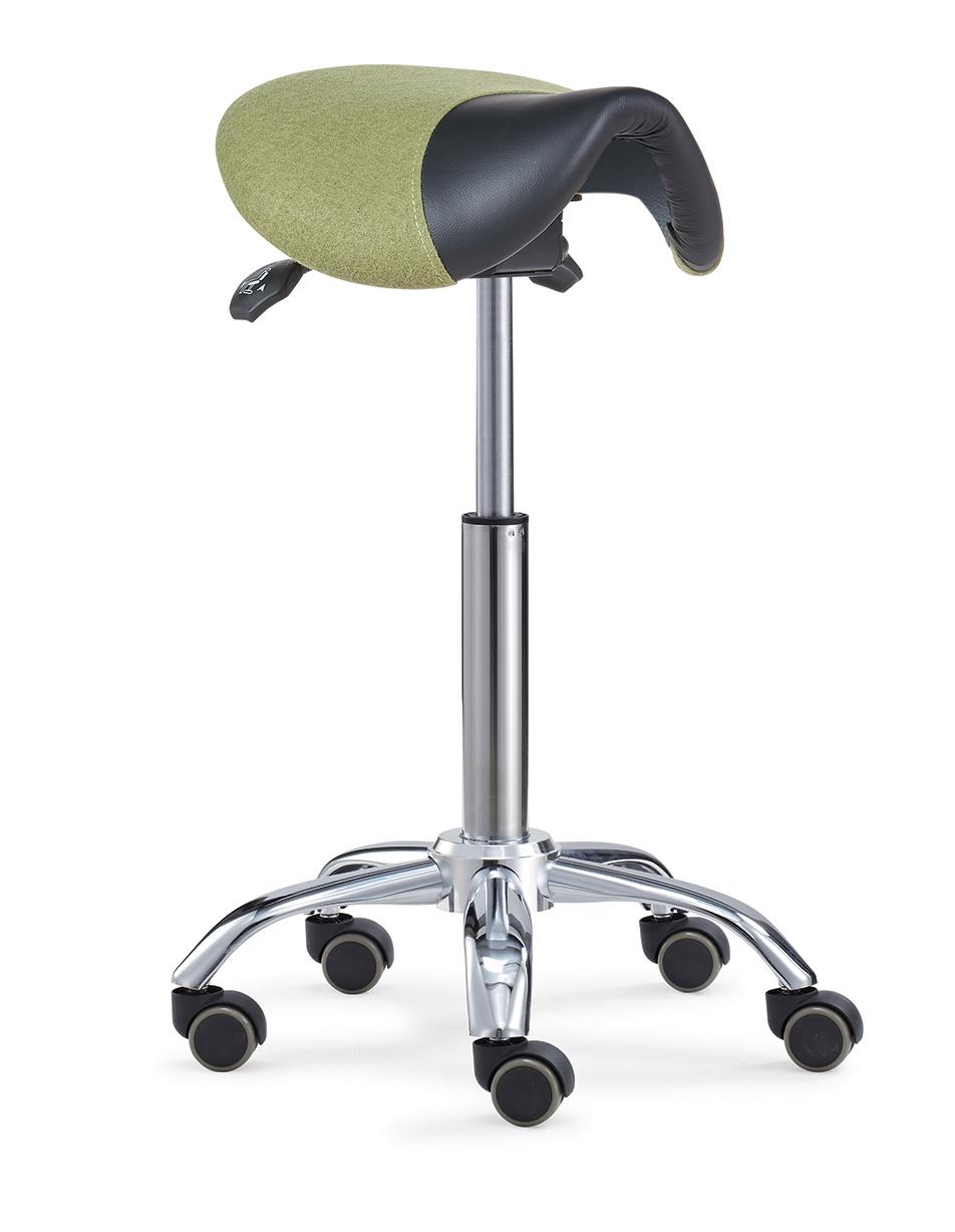Ergonomic Adjustble Swivel Saddle Seat Stool Office Chair