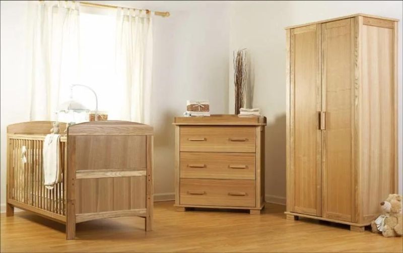 Modern Wooden Obaby Mini Cot Bed Bedroom Furniture for Sale