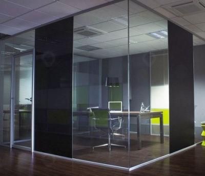 Well Designed Glass Partition Good Price Office Partition Stainless Steel Glass Partition