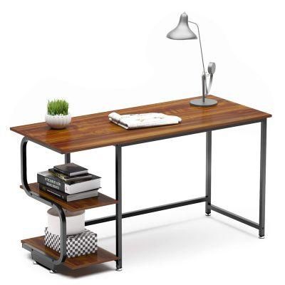 Modern Home Office Furniture Wood Computer Desks Office Desks with Steel Frame