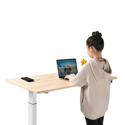 Office Height Adjustable Desk Electric Single Motor Standing Table Sit Stand up Desk