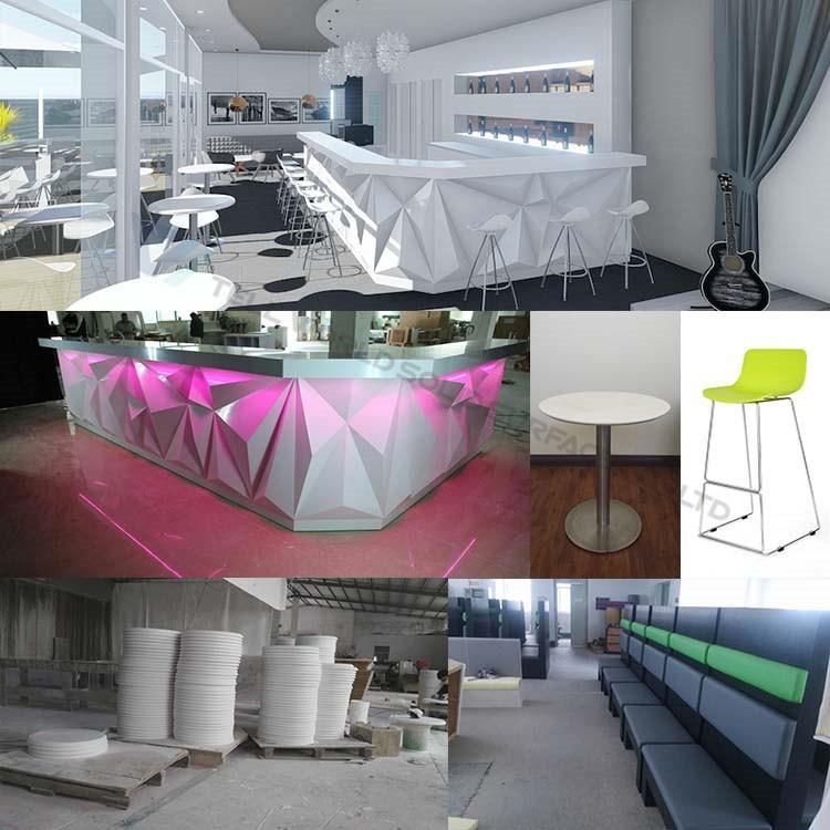 Luxurious Modern Design Night Club Bar Counter Design for Sale