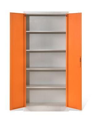 Adjustable Shelving Cupboard Steel Office Book Storage Cabinet Metal Office Bookcase Furniture