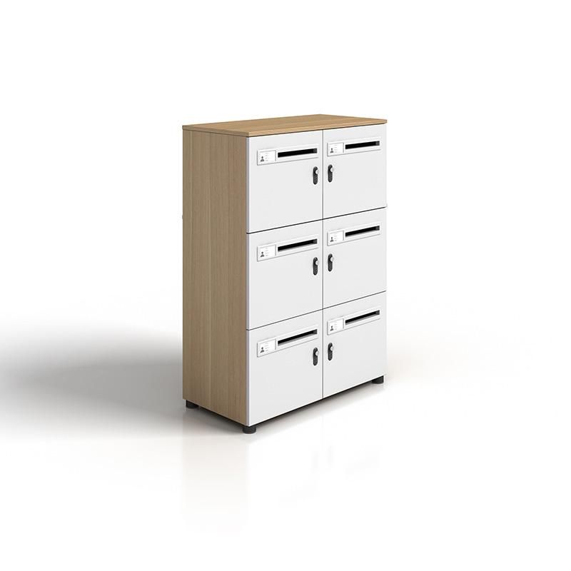 High Quality Modern Five Colors Six Doors Office File Cabinet