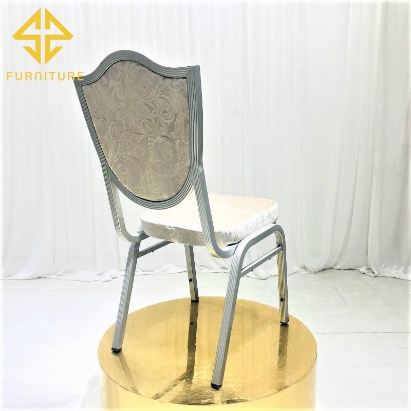 Romantic Silver Design Metal Event Wedding Chairs