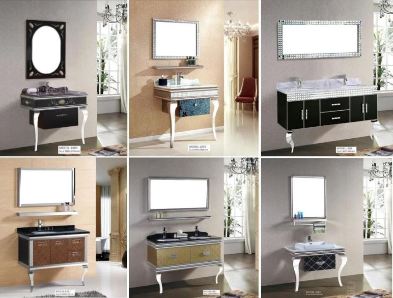 Bathroom Vanity Stainless Steel Cabinet Home Furniture