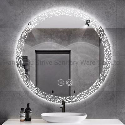 LED Smart Bathroom Mirror Silver Mirror for Bathroom and Dressing