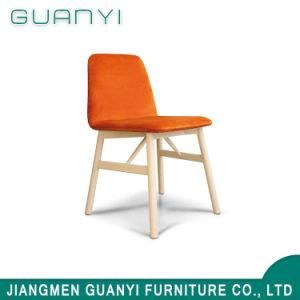 2019 Modern Soft Wooden Leg Hotel Dining Room Chair