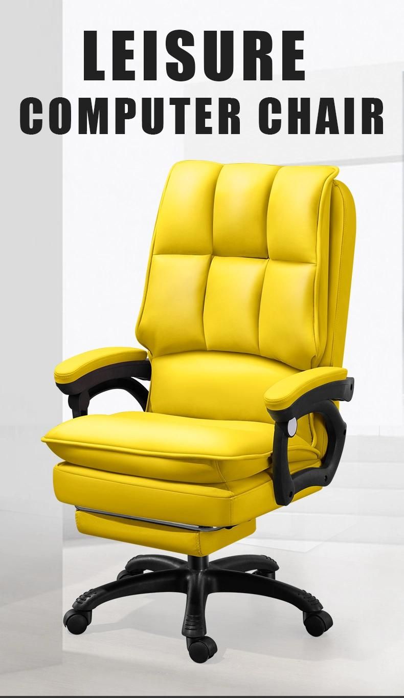 High Back Heavy Duty PU Leather Ergonomic Swivel Office Chair