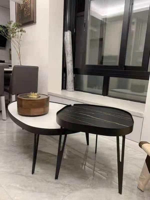 Home Furniture Special Shape Marble Tea Table