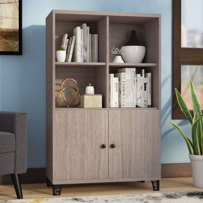 Modern Style Lockers with Four Squares and a Cabinet