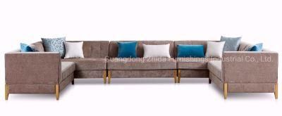 Modern Fabric Sofa Set L Shape Sofa From Zhida