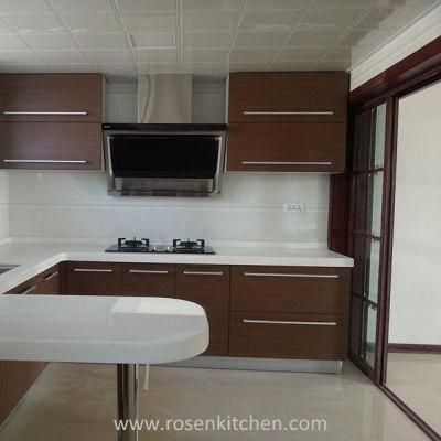 Simple Design High Capacity MDF Laminate Kitchen Cabinet Furniture