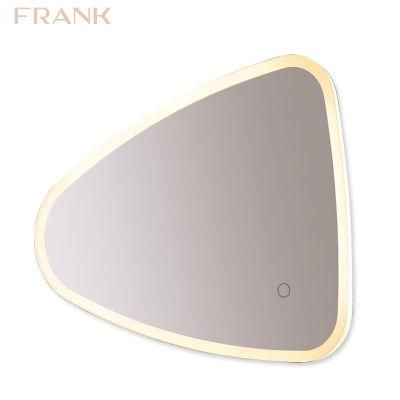 Rectangle Mirrors Wall Mounted with Lights Illuminated Bathroom Mirror