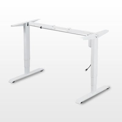 Manufacturer Cost Reusable Two Leg Comfortable Furniture Metal Standing Desk