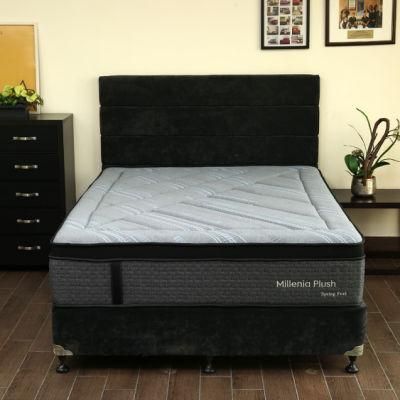 Eb21-5 Queen Size Comfort and Modern Pillow Top Pocket Spring Mattress with Memory Foam