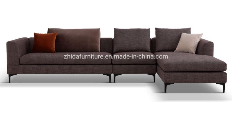 Hotel Bedroom Furniture Fabric Leisure Sofa for Living Room