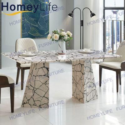 Modern Hotel Furniture Marble Dining Table