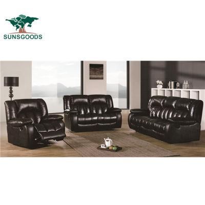 High Quality 2+3 Seat Cheap Luxury Couch PU Leather Living Room Furniture Recliner Modern Sofa