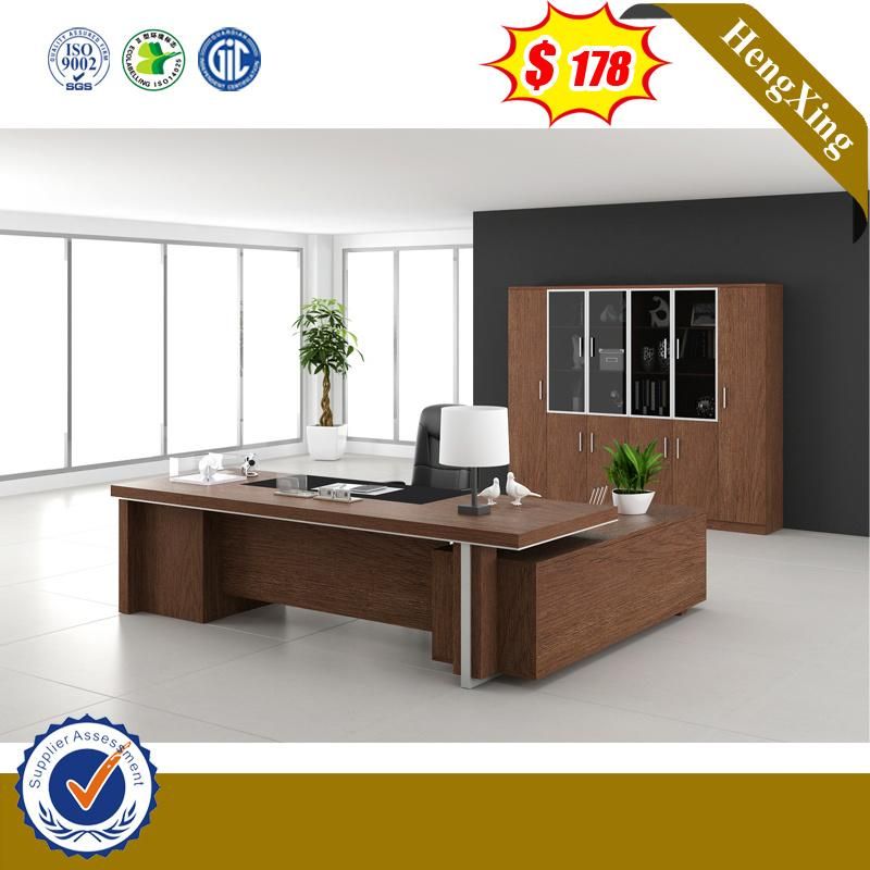 Melamine Laminated MDF Walnut Color Chinese Foshan Lecong Market Furniture (HX-8NE015)