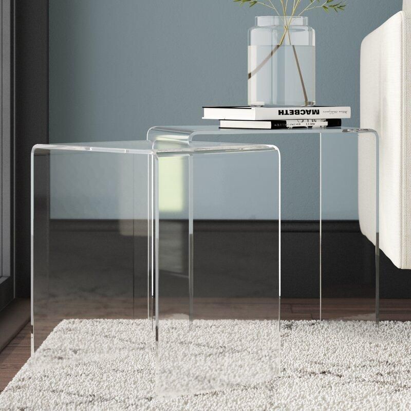 Hot Sale Customzied Transparent Acrylic Coffee Table