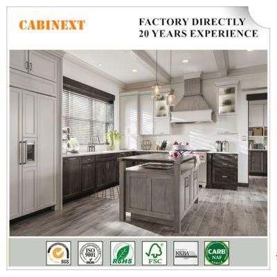 All Wood Customized Organizing Kitchen Shaker Style Cabinets