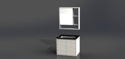 Morden Stylish Thick Edge Bathroom Vanity Furniture with Mirror &amp; Basin
