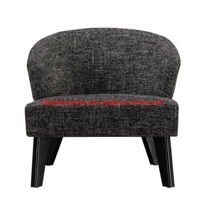 Modern Living Room Single Velvet Armchair Office Accent Fabric Chair