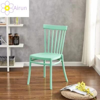 White Color PP Plastic Chairs Stackable Chairs for Kitchen or Garden