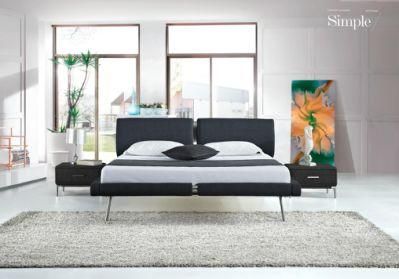 King Bed Double Bed Fashionable Italy Bed Upholstered Bed Home Bedroom Furniture Modern Furniture
